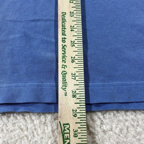 Lacoste Polo Shirt Mens Large Blue Big Alligator Golf Collared Short Sleeve - Picture 9 of 10